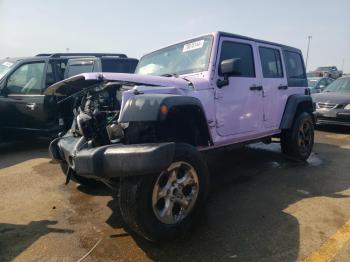  Salvage Jeep Wrangler