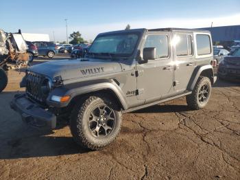  Salvage Jeep Wrangler