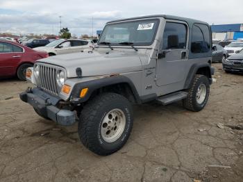  Salvage Jeep Wrangler