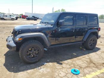  Salvage Jeep Wrangler