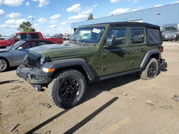  Salvage Jeep Wrangler