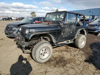  Salvage Jeep Wrangler