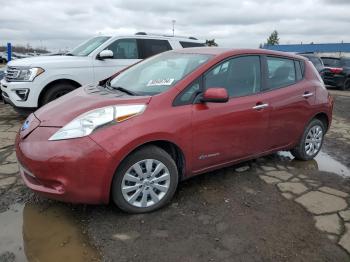  Salvage Nissan LEAF