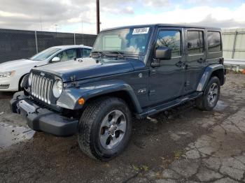  Salvage Jeep Wrangler