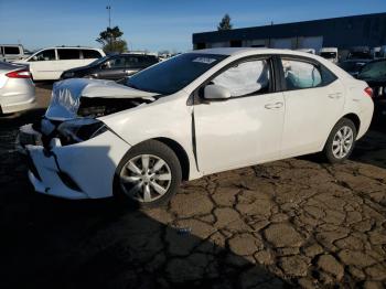  Salvage Toyota Corolla