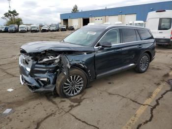  Salvage Lincoln Aviator