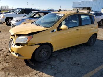  Salvage Chevrolet Aveo