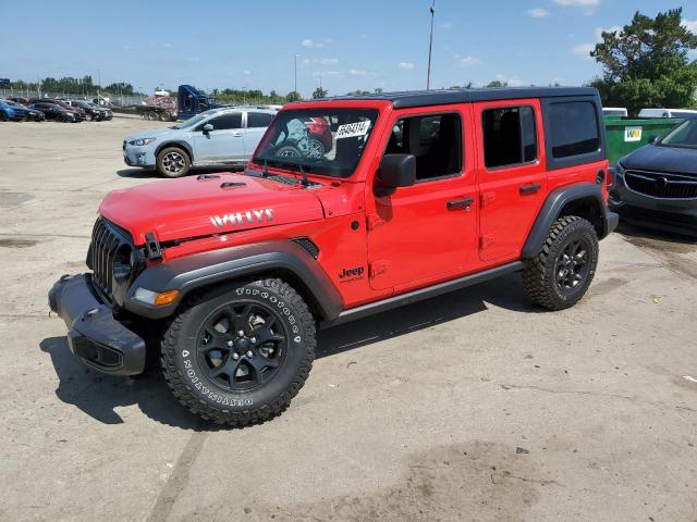  Salvage Jeep Wrangler