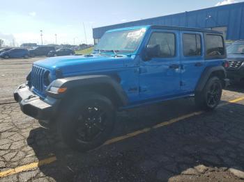  Salvage Jeep Wrangler