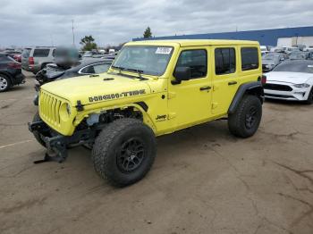  Salvage Jeep Wrangler