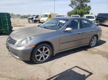  Salvage INFINITI G35