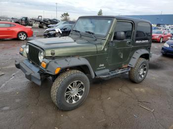  Salvage Jeep Wrangler