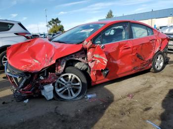  Salvage Chevrolet Cruze