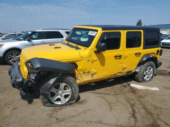  Salvage Jeep Wrangler