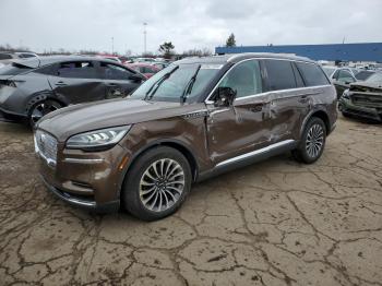  Salvage Lincoln Aviator