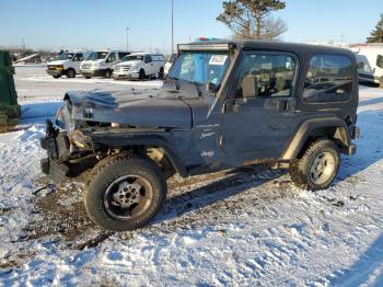  Salvage Jeep Wrangler