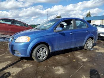  Salvage Chevrolet Aveo