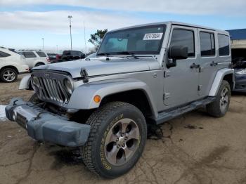  Salvage Jeep Wrangler