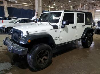  Salvage Jeep Wrangler