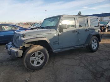  Salvage Jeep Wrangler