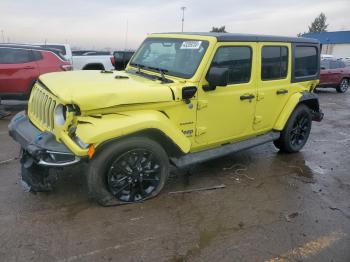  Salvage Jeep Wrangler