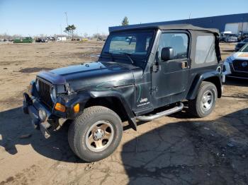  Salvage Jeep Wrangler