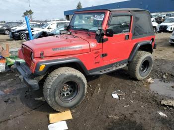  Salvage Jeep Wrangler