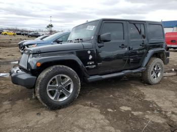  Salvage Jeep Wrangler