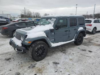  Salvage Jeep Wrangler