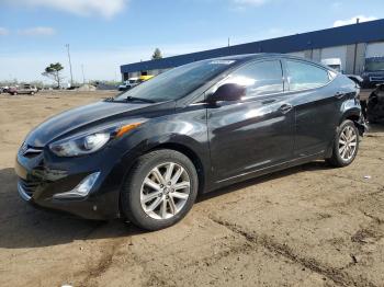  Salvage Hyundai ELANTRA