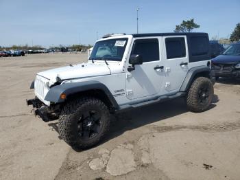  Salvage Jeep Wrangler