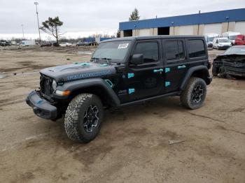  Salvage Jeep Wrangler