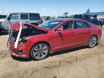  Salvage Lincoln MKZ