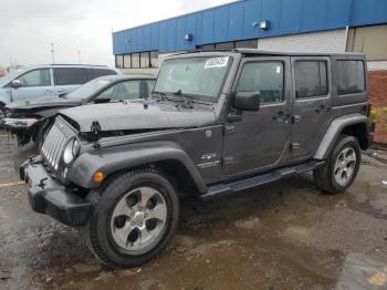  Salvage Jeep Wrangler