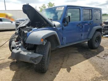  Salvage Jeep Wrangler