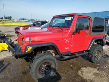 Salvage Jeep Wrangler