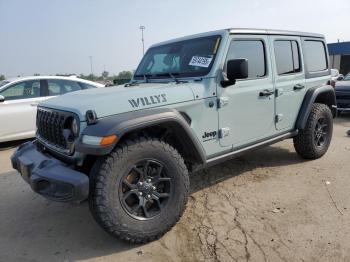  Salvage Jeep Wrangler