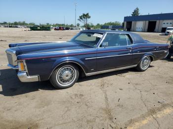  Salvage Lincoln Continental