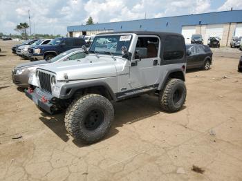  Salvage Jeep Wrangler