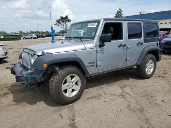  Salvage Jeep Wrangler