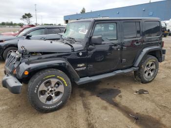  Salvage Jeep Wrangler