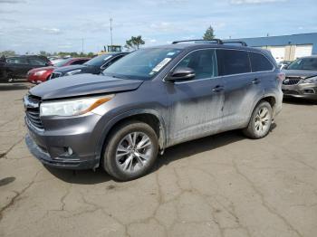  Salvage Toyota Highlander