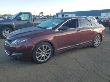  Salvage Lincoln MKZ
