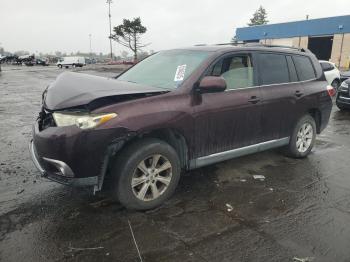  Salvage Toyota Highlander
