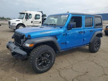  Salvage Jeep Wrangler