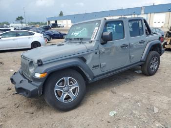  Salvage Jeep Wrangler