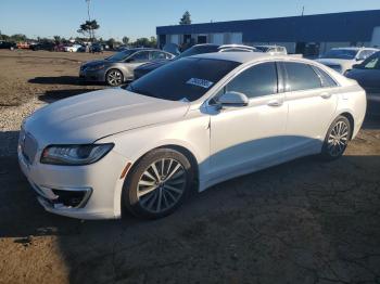  Salvage Lincoln MKZ