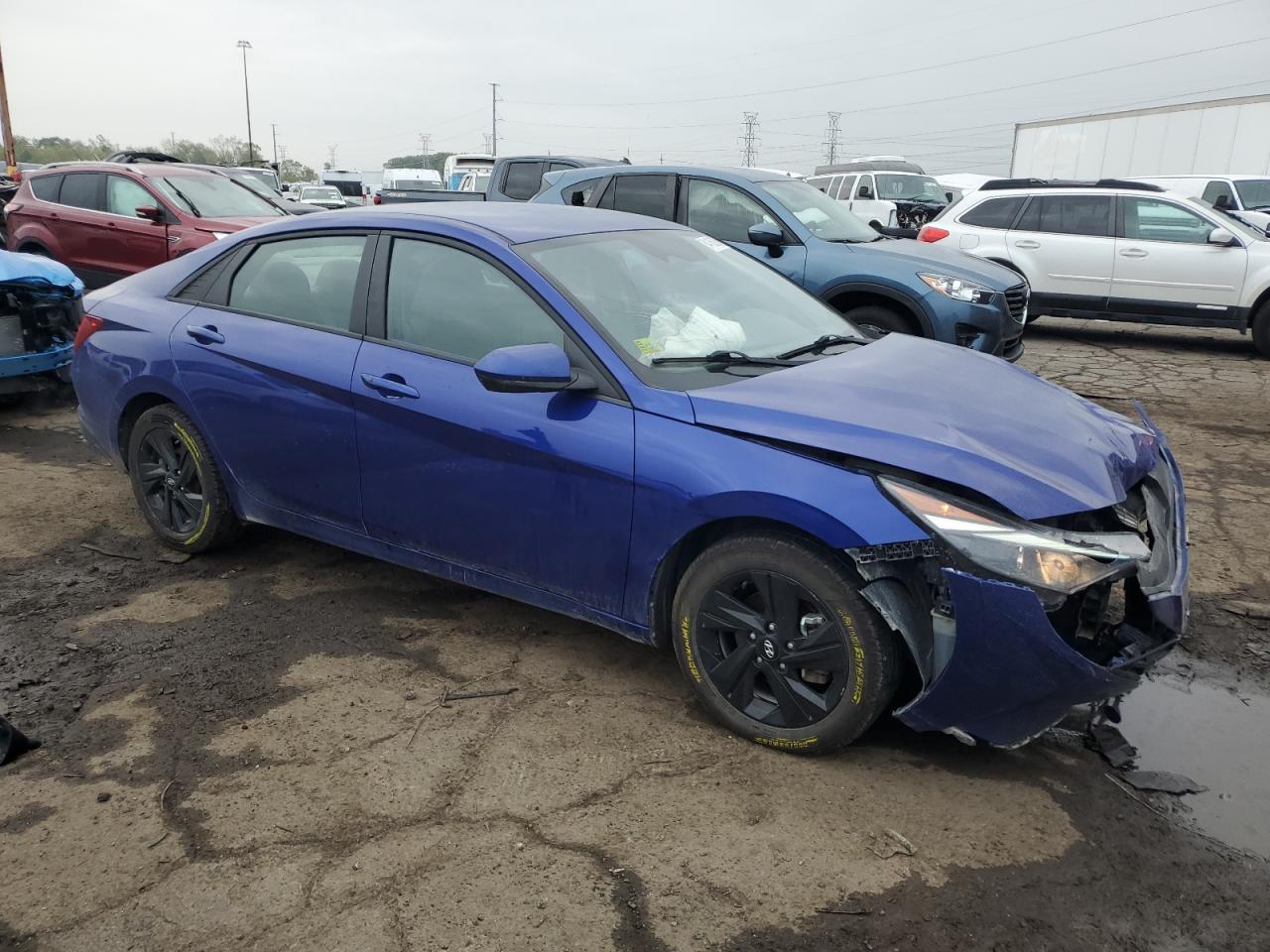 Hyundai ELANTRA Blue Image 3
