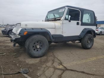  Salvage Jeep Wrangler