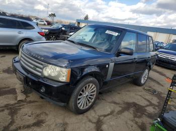  Salvage Land Rover Range Rover